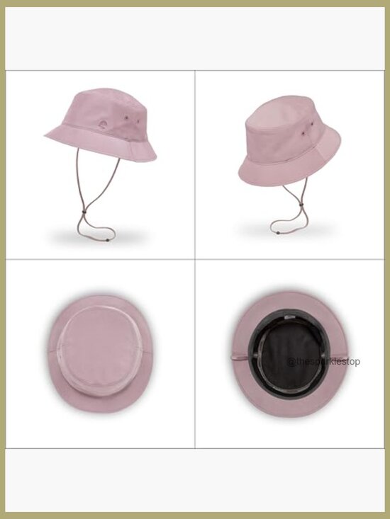 UPF 50+ Sun Protection Bucket Hat, Crushable Packable Design main image 6